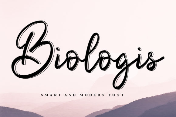 Biologis: A Joyful Handwritten Font for Web Design