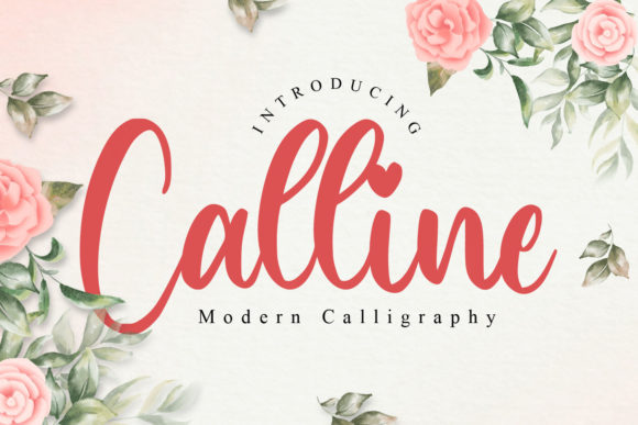 Calline: A Script Font for Web Design