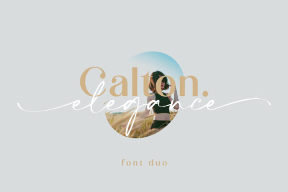 Calton Elegance Duo: A Font That Elevates Your Brand
