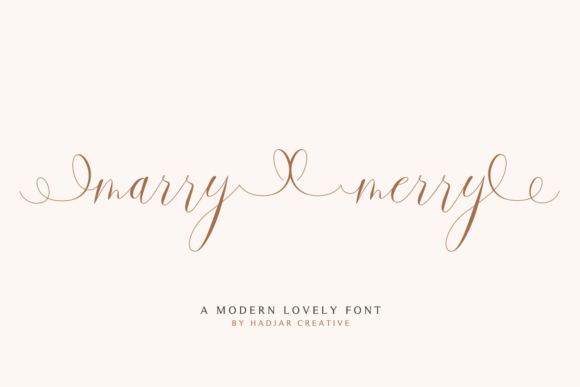 Marry Merry Font Review