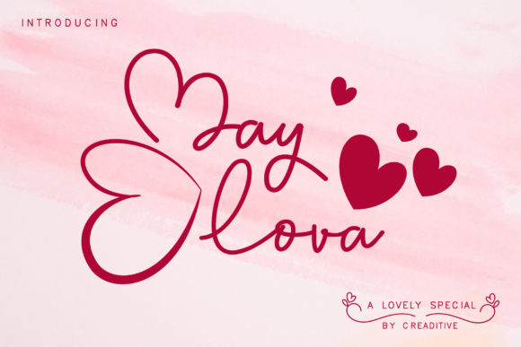 May Lova Font for Creative Projects
