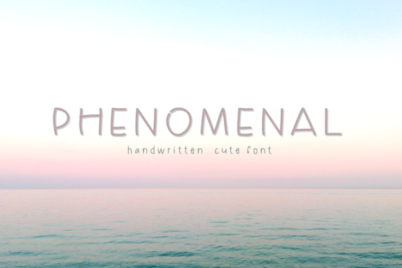 Phenomenal: A Font for Business Magic