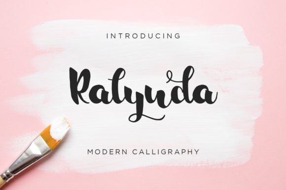 Ralynda: A Bold Handwritten Font for Creative Projects