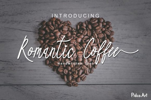 Romantic Coffee Font for Elegant Branding