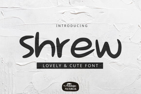Shrew Font: Handwritten Style for Business