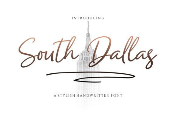 South Dallas: A Stylish Handwritten Font