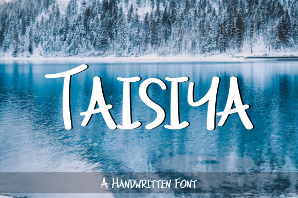 Taisiya: A Handwritten Font for Creative Projects
