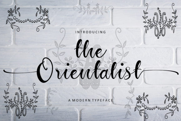 The Orientalist: A Stylish Font for Web Design