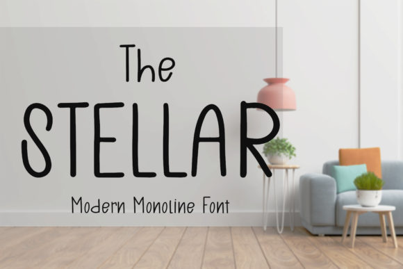 The Stellar Font: Elegant Script for Craft Creators
